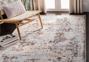 Brandt Light Brown area Rug Safavieh Vintage Persian Collection Vtp417t Traditional oriental Brown and Light Blue area Rug (5′ X 7’6″)