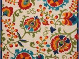 Bright Colored Floral area Rugs Floral & Plant area Rugs You Ll Love In 2020