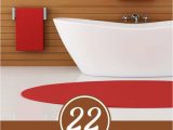 Bright Red Bathroom Rugs 22 Red Bathroom Accessories Ideas You Should Check Out