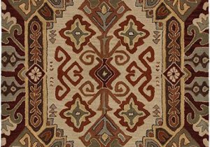 Brown and Maroon area Rugs Amazon Rizzy Home Collection Wool area Rug 9 X 12