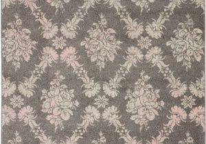 Brown and Pink area Rugs Nourison Tranquil Tra09 Pink and Grey Hallway area Rug nor Tra09 Grey Pink