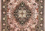Brown and Pink area Rugs Pink Gumbh Traditional Wool area Rug