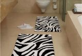 Brown and White Bathroom Rugs Animal Zebra Black and White Bath Rug All About Furniture