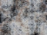Brown Black and Gray area Rugs Grey Cream Abstract area Rug Cream Carpet for Living Room