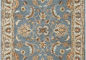 Brown Blue Tan area Rug Rizzy Home Volare Collection Wool area Rug 3 X 5 Blue Brown Tan Blue Lt Teal Lt Brown Border