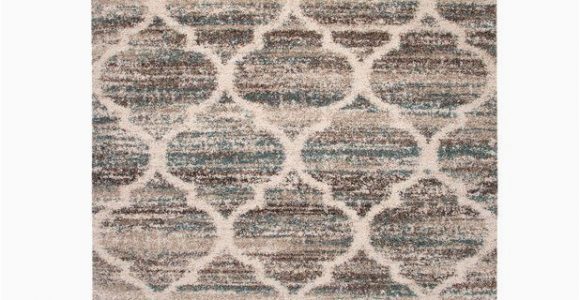 Brown Blue Tan area Rug Teasley Geometric Blue Brown Tan Rug In 2020