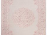Bungalow Rose Fontanne Pink White area Rug Fables Malo Ivory Pink area Rug