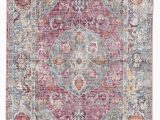 Bungalow Rose Fontanne Pink White area Rug Patchen Lily White Desert Rose area Rug