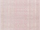 Bungalow Rose Fontanne Pink White area Rug Windley Distressed Pale Pink Gray area Rug