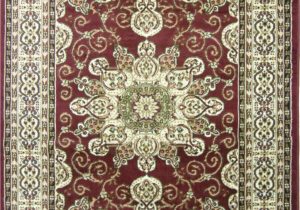 Burgundy and White area Rugs Staveley oriental Tufted Burgundy area Rug