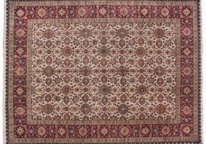 Burgundy area Rugs 9 X 12 Aga John oriental Rugs One-of-a-kind Hand-knotted New Age 9′ X 12 …