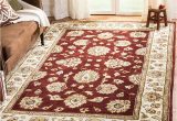 Burgundy area Rugs 9 X 12 Safavieh total Performance Collection 9′ X 12′ Burgundy / Ivory Tlp416c Hand-hooked oriental area Rug