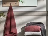 Burgundy Bath Rugs and towels Bath Mats