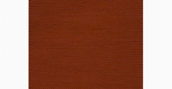 Burnt orange area Rug 8×10 8 X 10 Bright Day solid Burnt orange New Zealand Wool