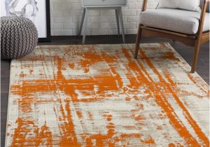 Burnt orange area Rug 8×10 Surya Jax 8 X 10 Burnt orange Indoor Abstract Industrial