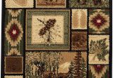 Cabin area Rugs for Sale Rugs 4 Less Collection Rustic Western and Native American Wildlife and Wilderness Cabin Lodge Accent area Rug R4l 386 2×3