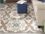 Caffey Cerulean Blue Taupe area Rug Quattlebaum Cerulean Blue/taupe area Rug Rugs In Living Room …