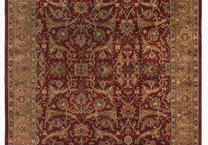 Call Of Duty area Rug Moghul Hand Knotted Wool Red Gold area Rug