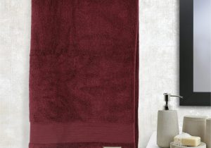 Cannon Luxury Bath Rug Parelle Zero Twist Cotton Bath towels In Purple Colour by Cannon