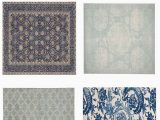 Carina Synthetic Rug Porcelain Blue 10 Trendy Blue Pottery Barn Rugs Sale