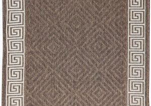 Carpet Tacks for area Rugs Furnish My Place Design1113 Brown 3 3"x5 Contemporary Geometric Durable area Rug for Indoor & Outdoor Washable Floor Mat Brown
