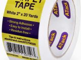 Carpet Tape for area Rugs atack Carpet Tape for area Rugs and Carpets Removable 2 Inches X 20 Yards Ideal for Stair Treads Rugs Carpets Over Carpets or Delicate Hardwood