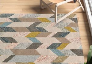 Cassidy Hand Tufted area Rug Cassidy Chevron Hand Tufted Gray area Rug In 2020 Grey