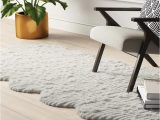 Charlotte Handmade Shag Faux Sheepskin Gray Indoor area Rug 10 Modern Farmhouse Rugs that Help Bring the Look together