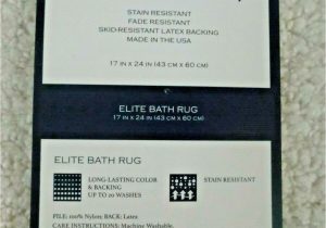 Charter Club Elite Bath Rug Charter Club Elite Bath Rug 17 X 24in 43×60 Cm Skid Resistant Made In Usa Nwt
