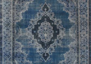 Cheap 10 by 12 area Rugs 10 0" X 12 9" Vintage Overdyed Blue Rug