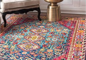Cheap 10 by 12 area Rugs Nuloom Meadow Vintage Vibrant area Rug 8 10" X 12 Multi