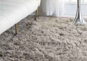 Cheap area Rugs for Bedrooms Premium Greek Flokati Natural Gray Rug