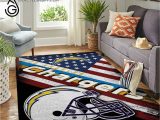 Cheap area Rugs Los Angeles High Quality] Los Angeles Chargers Nfl Team Logo American Style …