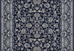Cheap Navy Blue Rugs Lang oriental Navy Blue Gray Tan Ivory area Rug