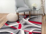 Cheap Red and Grey area Rugs Summit St34 area Rug Black Red Gray Modern Abstract Many Sizes Available 7 4 X 6 8 X 11 Actual is 7 4 X 10 6