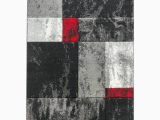 Cherine Modern Gray Red White area Rug Designer-teppich Von Kibek – New Passion In Blau, 60 X 110 Cm