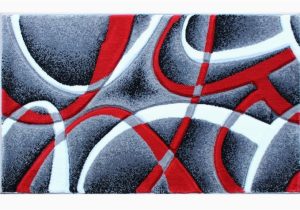 Cherine Modern Gray Red White area Rug Masada Rugs, sophia Collection Hand Carved area Rug Modern …