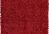 Cherry Red Bathroom Rugs Cherry Red 5 X 8 Everyday Shag Rug