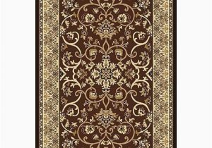 Chocolate Brown area Rugs 8×10 King Traditional oriental Floral 8×10 8×11 Rug 2115 Brown