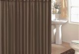 Chocolate Brown Bathroom Rug Set 4 Piece Bathroom Rug Set 2 Piece Chocolate Ring Bath Rugs with Fabric Shower Curtain and Matching Mat Rings