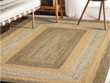 Chulmleigh Gray Natural area Rug Lr Home Classic Jute Gray Natural 8 Ft X 10 Ft Indoor