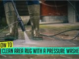 Cleaning area Rug with Hose How to Clean area Rug with A Pressure Washer