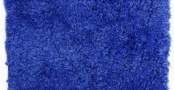 Cobalt Blue Bath Rugs Clara Clark Shaggy Bath Rug with Non Slip Backing Rubber Super soft Bathmat Small 17 X 24 Royal Blue