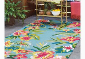 Company C area Rugs Sale Companyc Mai Tai Looped/hooked Floral area Rug In Blue/pink/green …