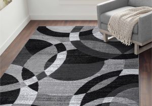 Contemporary area Rugs with Circles Rugshop area Rugs Modern Contemporary Circles Abstract Rug New Living Room Rugs