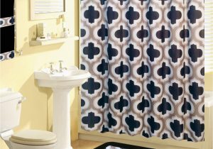 Contemporary Bath Rug Sets Shower Curtains 17 Pcs Set Contemporary Bath Mat Contour Rug Hooks Hand towels Walmart