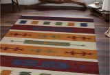 Contemporary Multi Color area Rugs Rugsotic Carpets Hand Woven Flat Weave Kilim Wool 5 X8 area Rug Contemporary Multicolor D Walmart