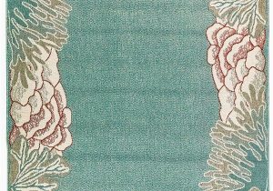 Copper Grove Uwharrie Floral area Rug Liora Manne Riviera Reef Border Rugs Rugs Direct