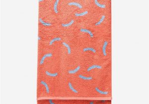 Coral Bath towels and Rugs Dusen Dusen Beach towel Red & Blue