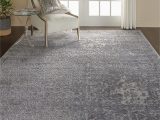 Country Blue area Rugs Nourison Vintage DÃ©cor 8′ X 10′ Slate Blue and Grey French Country area Rug